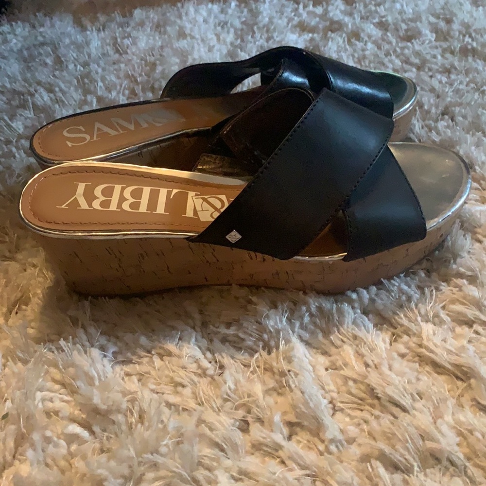 Sam & Libby Wedge Platform Sandals